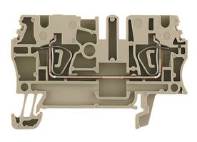 WEIDMULLER 1683420000.. TERMINAL BLOCK, DIN RAIL, 4 POSITION, 26-12AWG