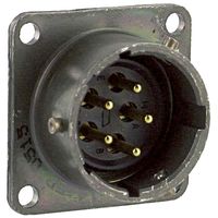 AMPHENOL INDUSTRIAL PT02A-14-5P CIRCULAR CONNECTOR, PLUG, SIZE 14, 5 POS