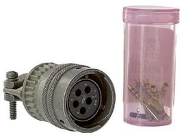 AMPHENOL AEROSPACE MS3126F14-5S CIRCULAR CONNECTOR PLUG, SIZE 14, 5 POSITION, CABLE