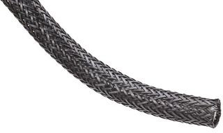 PANDUIT SE25PFR-TR0 SLEEVING, EXPANDABLE, 6.4MM, BLACK/WHITE