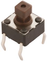 MULTICOMP PRO MC32833 SWITCH, TACTILE SPST, 50mA, THROUGH HOLE