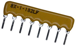 BOURNS 4608X-101-182LF RESISTOR, BUS RES N/W 7, 1.8KOHM, 2%, SI