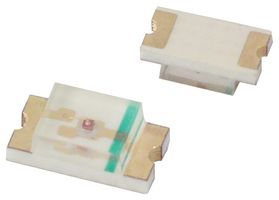 BIVAR SM0805UGC LED, GREEN, 1.2MM X 1.4MM, 200MCD, 525NM