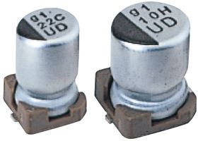 NICHICON UUD1V221MNL1GS. ALUMINUM ELECTROLYTIC CAPACITOR 220UF 35
