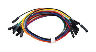 BUD INDUSTRIES BC-32672. JUMPER WIRE, 26AWG, 11.81INCH, 10PCS