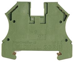 WEIDMULLER 1010200000 TERMINAL BLOCK, DIN RAIL, 2 POSITION, 20
