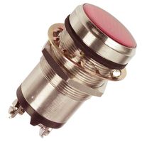 DIALIGHT 556-1503-304F PANEL MOUNT INDICATOR, LED, 25.4MM, RED,
