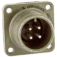 AMPHENOL INDUSTRIAL MS3102R14S-7P CIRCULAR CONN, RCPT, SIZE 14S, 3POS, BOX