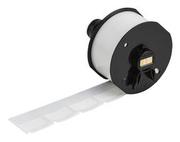 BRADY A62-16-499 LABEL, 12.7MMX25.4MM, NYLON CLOTH, WHITE