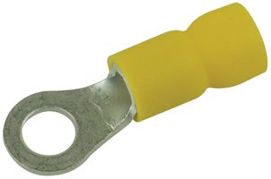 MULTICOMP PRO MC29558 TERMINAL, RING TONGUE, #10, CRIMP YELLOW