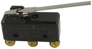 HONEYWELL BA-2RV-P4 BASIC SWITCH,EXTENDED LEVER,SPDT,15A,250