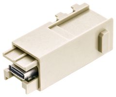 HARTING 97000000150. HAN DOMINO USB-C FEMALE COUPLER - LARGE TAB 48AM6192