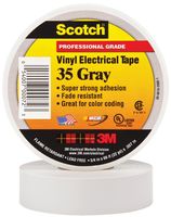 3M 35 GRAY (3/4X66FT) TAPE, INSULATION, PVC, GRAY, 0.75INX66FT