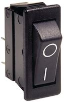 ARCOLECTRIC / BULGIN LIMITED C1522AABB SWITCH, ROCKER, SPDT, 16A, 250VAC, BLACK