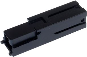 AMP - TE CONNECTIVITY 556137-2 HERMAPHRODITIC HOUSING, 1POS, PC, BLK