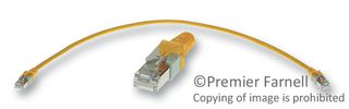HARTING 09474747015 PATCH CORD, CAT 5E , 5M, YELLOW