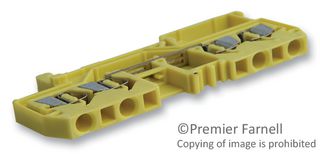 WAGO 280-832 TERMINAL BLOCK, DIN RAIL, 4 POSITION, 28