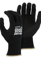 MAJESTIC 31-1365/M GLOVE, KNIT WRIST, KEVLAR, BLACK, M