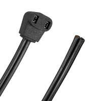 QUALTEK ELECTRONICS 07190-80 POWER CORD, R/A RCPT, 10A, 125V, 2.032M