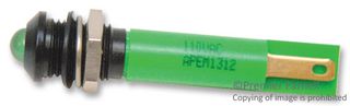 APEM Q8P1BXXG110E PANEL MOUNT INDICATOR, LED, 8MM, GREEN,