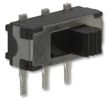 E-SWITCH EG1270. SWITCH, SLIDE, SPDT, 300mA, 6V, PCB