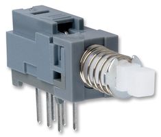 E-SWITCH PBH2UEENAGX. PB SWITCH, DPDT, 0.1A, 30VDC, PANEL