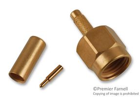 ITT SEALECTRO 050-622-9188310 RF/COAXIAL, SMA PLUG, STRAIGHT, 50 OHM,