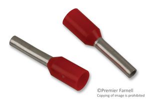 ABB - THOMAS & BETTS F2028 TERMINAL, FERRULE, 1.5MM, CRIMP, RED