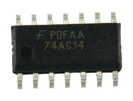 ONSEMI 74AC14SC, IC, HEX INVERTER, SCHMITT TRIGGER SOIC14