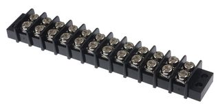 MULTICOMP PRO MC24318 TERMINAL BLOCK, BARRIER, 12 POSITION, 22