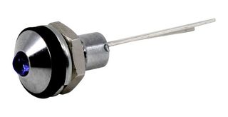 VCC / VISUAL COMMUNICATIONS COMPANY CD-0-8711-9909-I LED PANEL INDICATOR, 6MM, BLU, 12VDC