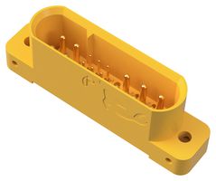 POSITRONIC GFSH109M37H/AA RECT PWR CONN, PLUG, 19POS, THT
