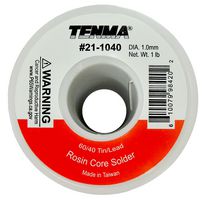 TENMA 21-1040 SOLDER WIRE, 188 DEG, 1MM, 1LB