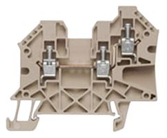 WEIDMULLER 1905140000. TERMINAL BLOCK, FUSE, 3 POSITION, 26-10A