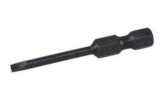 APEX 320-000X HEX BIT, SLOTTED, 3.1MMX49MM, STEEL