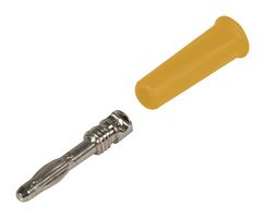 CAL TEST ELECTRONICS CT2002-4 CONN, BANANA, PLUG, 36A, SOLDER, YEL