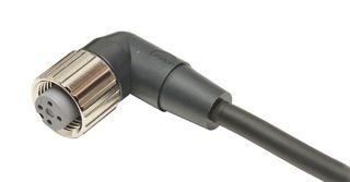 OMRON INDUSTRIAL AUTOMATION XS2F-M12PVC4A10M. SENSOR CORD, 4P, M12 RCPT-FREE END, 10M