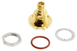 AMPHENOL RF 901-10387 CONNECTOR, SMA, JACK, 50 OHM, PCB