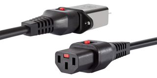 TE CONNECTIVITY - SCHAFFNER IL13-US2-SJT-3100-366 POWER CORD, NEMA 5-15P TO IEC 320 C13, 1