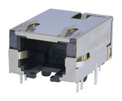 BEL MAGNETIC SOLUTIONS L836-121T-KD RJ45 CONN, JACK, 8P8C, 1PORT, R/A, TH