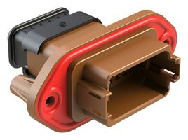 AMPHENOL SINE/TUCHEL AT04-12PD-PM16 AUTOMOTIVE HOUSING, RCPT, 12POS, 13A