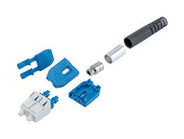 L-COM FOC-LCSM0250-0U0R FIBER OPTIC CONN, LC, DUPLEX, 5MM