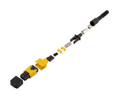 L-COM FOC-MPFSM1230-YLPP0 FIBER OPTIC CONN, MPO, FEMALE, 3MM