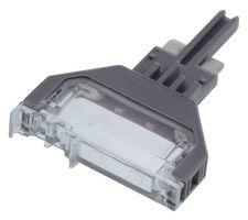 WAGO 2002-800. EMPTY COMPONENT PLUG HOUSING, 2POLE