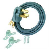 EZ-FLO 61250 3-Wire 30A Dryer Power Cord - 5 Length
