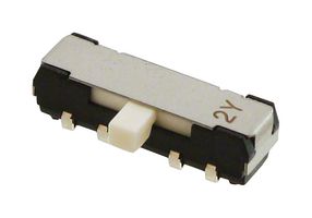 NIDEC COMPONENTS CL-SB-22B-11. SLIDE SWITCH, DPDT, 0.2A, 12VDC, SMD