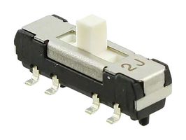 NIDEC COMPONENTS CL-SB-23B-01. SLIDE SWITCH, DP3T, 0.2A, 12VDC, SMD