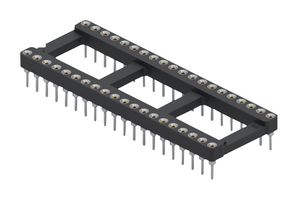 MILL-MAX 110-47-640-41-001000 DIP SOCKET, 40POS, 2.54MM, THROUGH HOLE