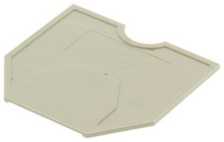 WIELAND ELECTRIC 07.311.0155.0 END PLATE, WK SERIES TERMINAL BLOCK