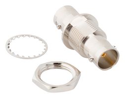AMPHENOL RF 031-220N-75-12G RF ADAPTOR, BNC JACK-BNC JACK, 75OHM